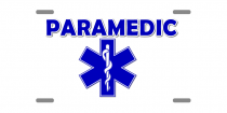 Paramedic License Plate